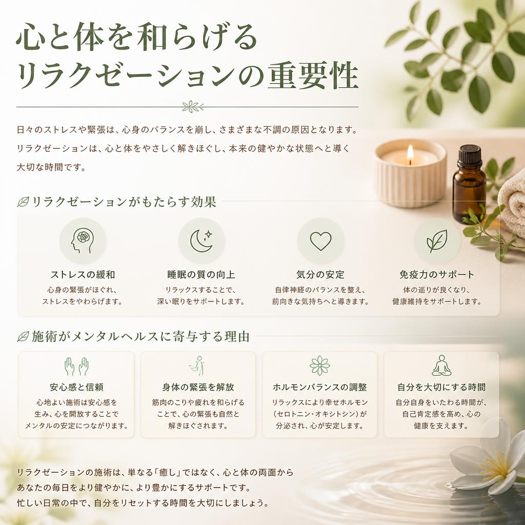 リラクゼーションの力